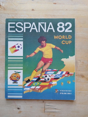 Panini Espana 1982 Official Reprint Album like new