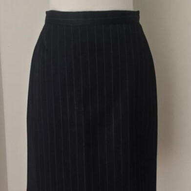 Skirt from Tagier 1990 used, black, lined