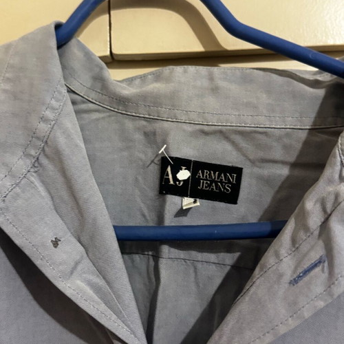 Armani Jeans shirt L like new, turquoise