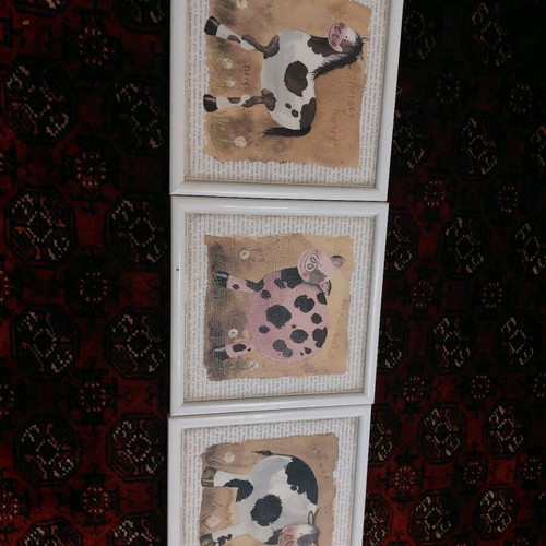 Decorative frames like new, set of 3 for children's room