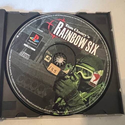 Rainbow Six PS1 CD used, disc only