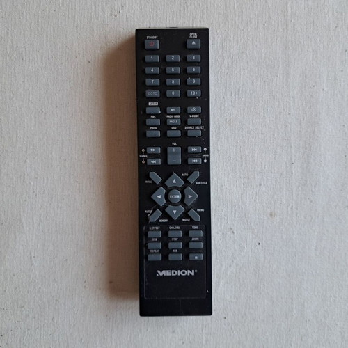 Medion MD 83407 remote control like new for audio systems