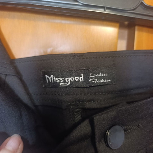 Black women's summer pants, size 5XL / 50 / 22