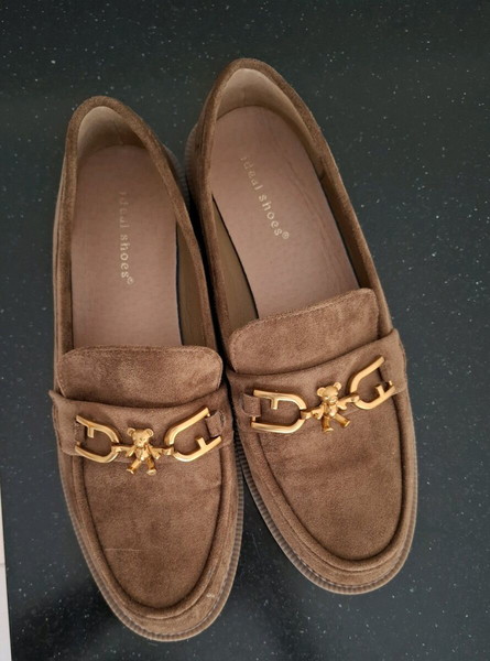 ΓΥΝΑΙΚΕΙΑ SUEDE ΠΑΠΟΥΤΣΙΑ ΣΕ ΤΑΜΠΑ ΧΡΩΜΑ