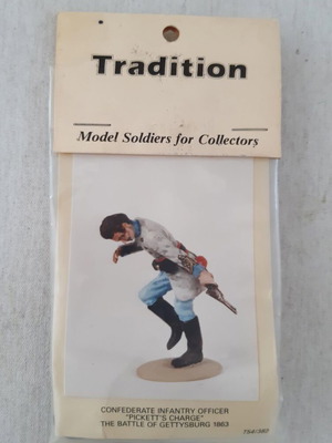 Tradition Model Soldier Confederate Infantry Officer metal model kit new