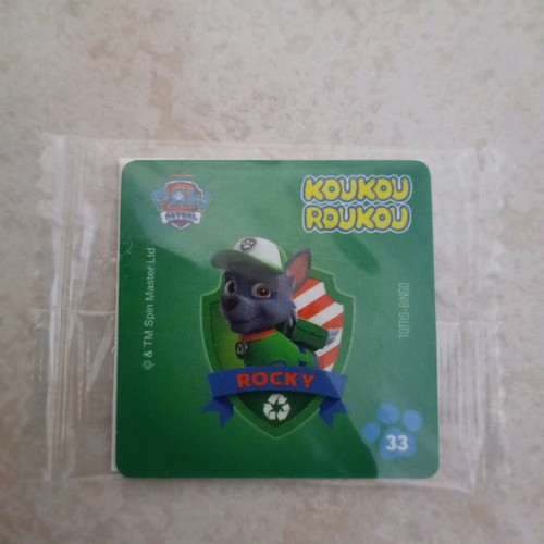 Paw Patrol Koukou Roukou sticker No 33 new