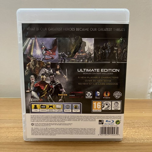 Injustice Gods Among Us Ultimate Edition PS3 game like new