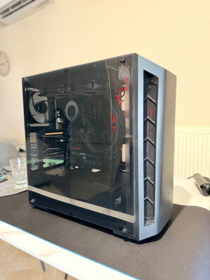 Gaming PC Ryzen 5600 RX 6600 16GB RAM 1TB Nvme 2TB HDD Win11 Pro σαν καινούργιο