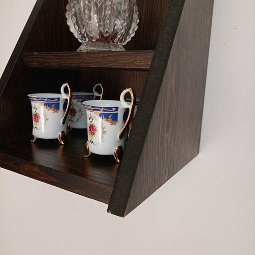 Vintage shelf solid wood 26 height 22 width like new