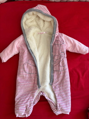 Energino winter romper for baby 9-12 months like new