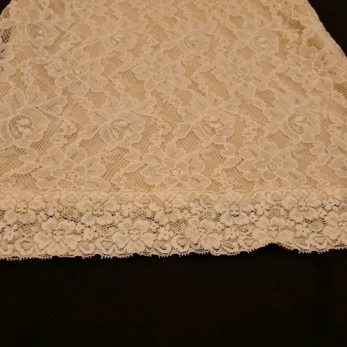 Lace dress like new, beige cream, size S