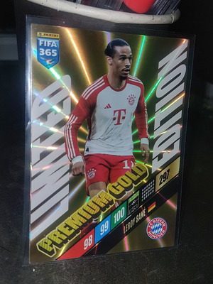Κάρτα Leroy Sane Premium Gold Limited Edition 2024 Panini Adrenalyn XL FIFA 365 σαν καινούργιο