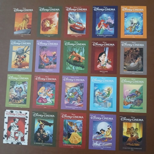 Disney Cinema 8 Children’s Comic Books New, Greek