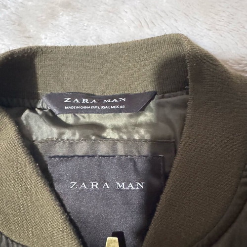Zara men's bomber jacket size L like new