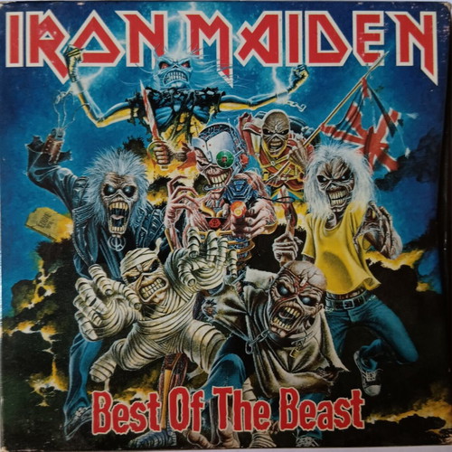 Iron Maiden Best of the Beast 2 CD used, metal genre