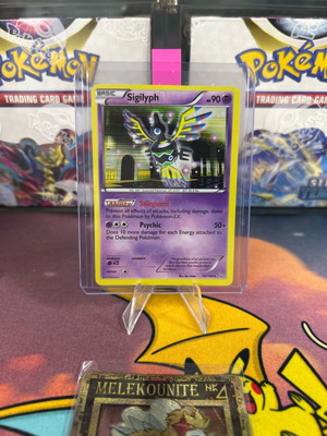 Pokemon card Sigilyph holographic dragon exalted set σαν καινούργιο