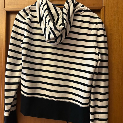 Juicy Couture cardigan new, medium size, cotton, black and white