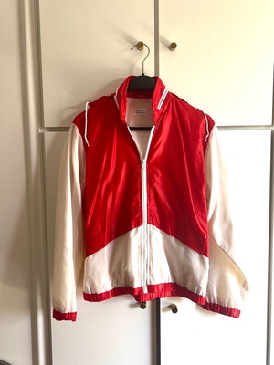 Μπουφάν καλοκαιρινό 1970s κρουαζιέρας vintage unisex μεταχειρισμένο, πολύχρωμο
