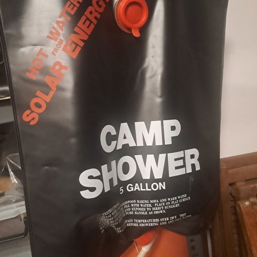Camp shower like new
