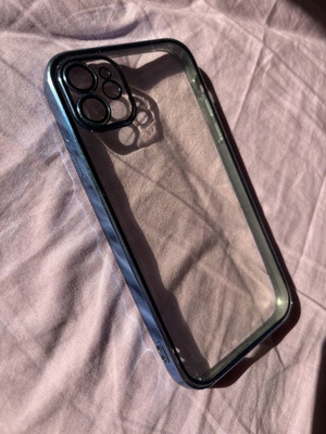 iPhone 11 case like new, transparent silicone