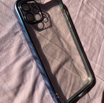 iPhone 11 case like new, transparent silicone