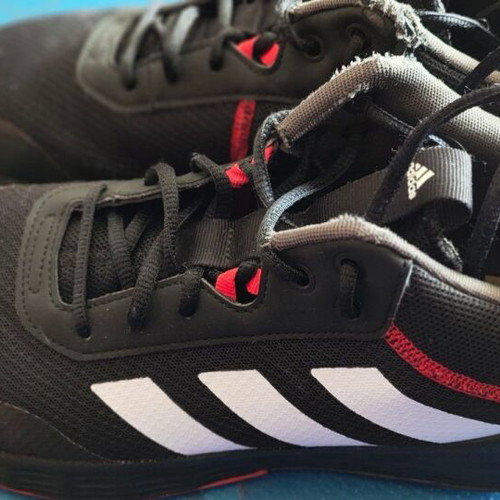 Adidas Ownthegame 2.0 Basketball Shoes Size 46 Used Black and Red