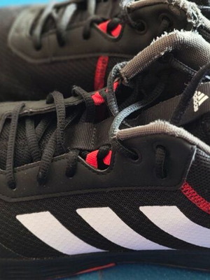 Adidas Ownthegame 2.0 Basketball Shoes Size 46 Used Black and Red
