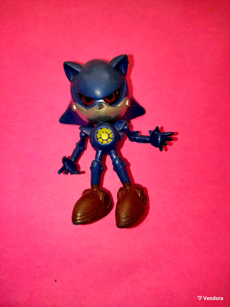 Sonic The Hedgehog 2.5 METAL SONIC PVC Figure, (c) SEGA