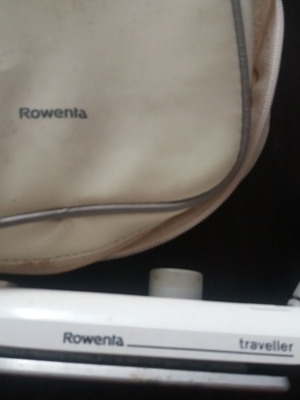 Vintage σίδερο ταξιδίου Rowenta Traveller μεταχειρισμένο με θήκη