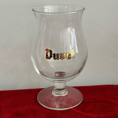 Duvel beer glass like new
