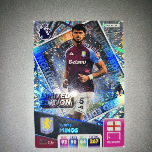 Panini Adrenalyn XL Premier League 2024/25 Limited Edition Tyron Mings