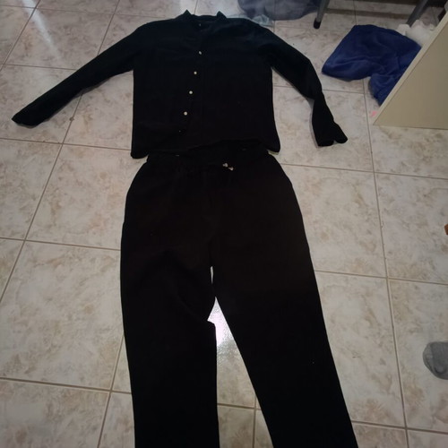 Zara shirt and chinos set new, black, size M