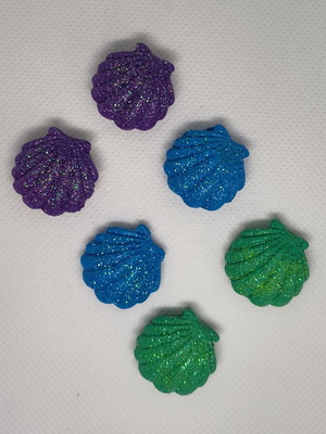 Handmade decorative seashells