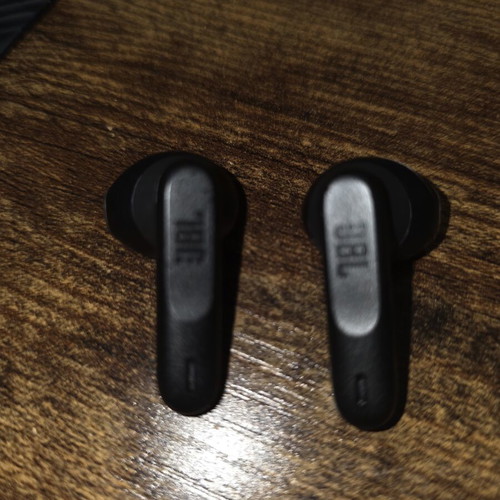 JBL Vibe Flex wireless earbuds with charging cable