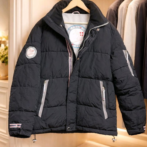 Angelo Litrico XL jacket like new, thick padded, black