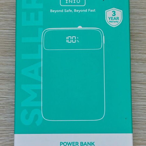 Power Bank INIU P512 20000mAh 22.5W with Built-in USB-C Cable New