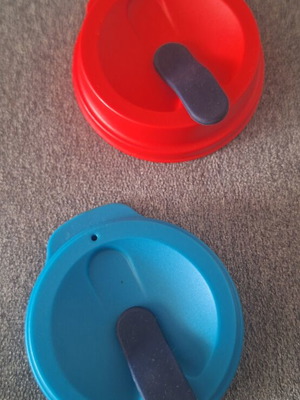 Eco Tupperware cup lids new