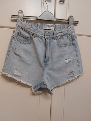 Zara denim shorts for girls 11-12 years 152 cm like new