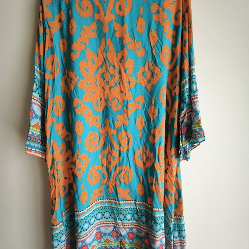 Colorful women's caftan new, one size