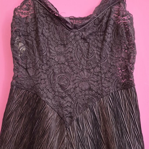 Body lace with satin, like new, size M