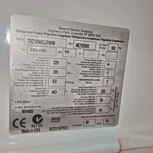 Ψυγείο General Electric μεταχειρισμένο σε πολύ καλή κατάσταση