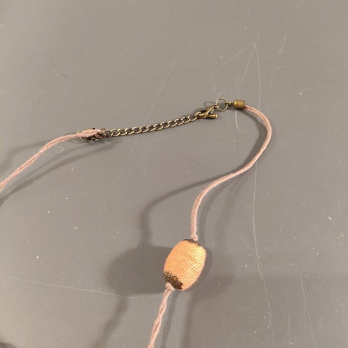 Handmade Boho Necklace ~100cm, earth tones