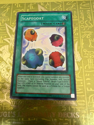 Scapegoat SDJ E041 card like new