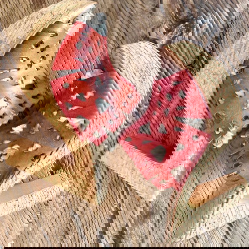 Δερμάτινα χειροποίητα mules KOKKAS SHOES 37, σαν καινούργια, κόκκινα