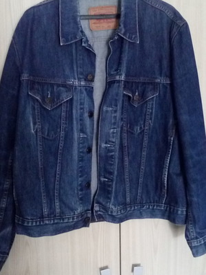 Τζιν μπουφάν Levi Strauss μεταχειρισμένο, μπλε, μέγεθος L
