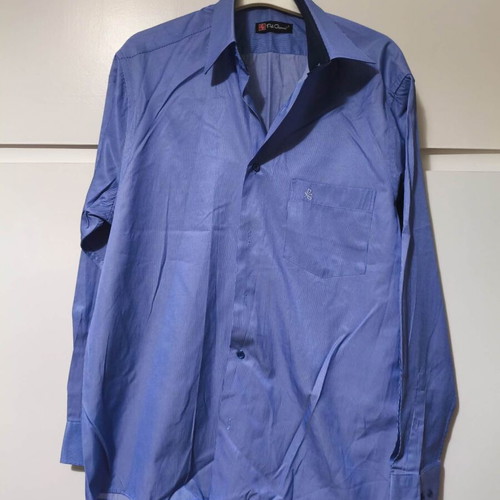 Poli Gianni men's shirt blue size L like new