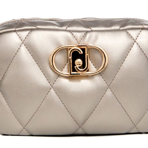 Liu-Jo Tihlini crossbody bag, metallic grey and gold