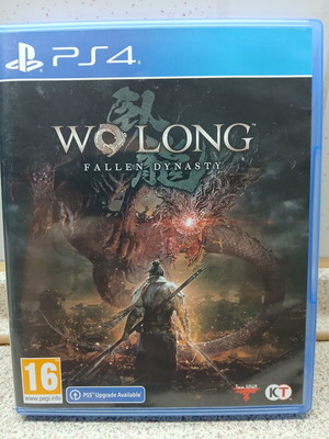 Wo Long Fallen Dynasty PS4 like new, role playing game