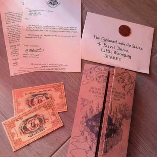 Harry Potter magic set, 7 pieces