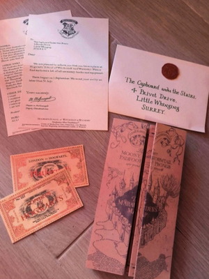 Harry Potter magic set, 7 pieces